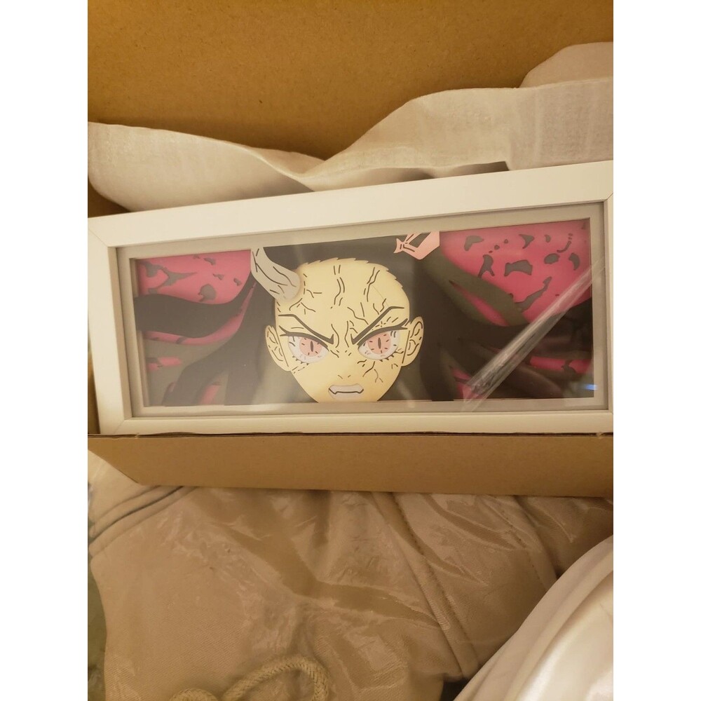 Anime LED Light Box Shadow Box Desk Ornament Anime Figure